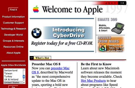 hwo-did-apple-website-look-when-it-was-launched