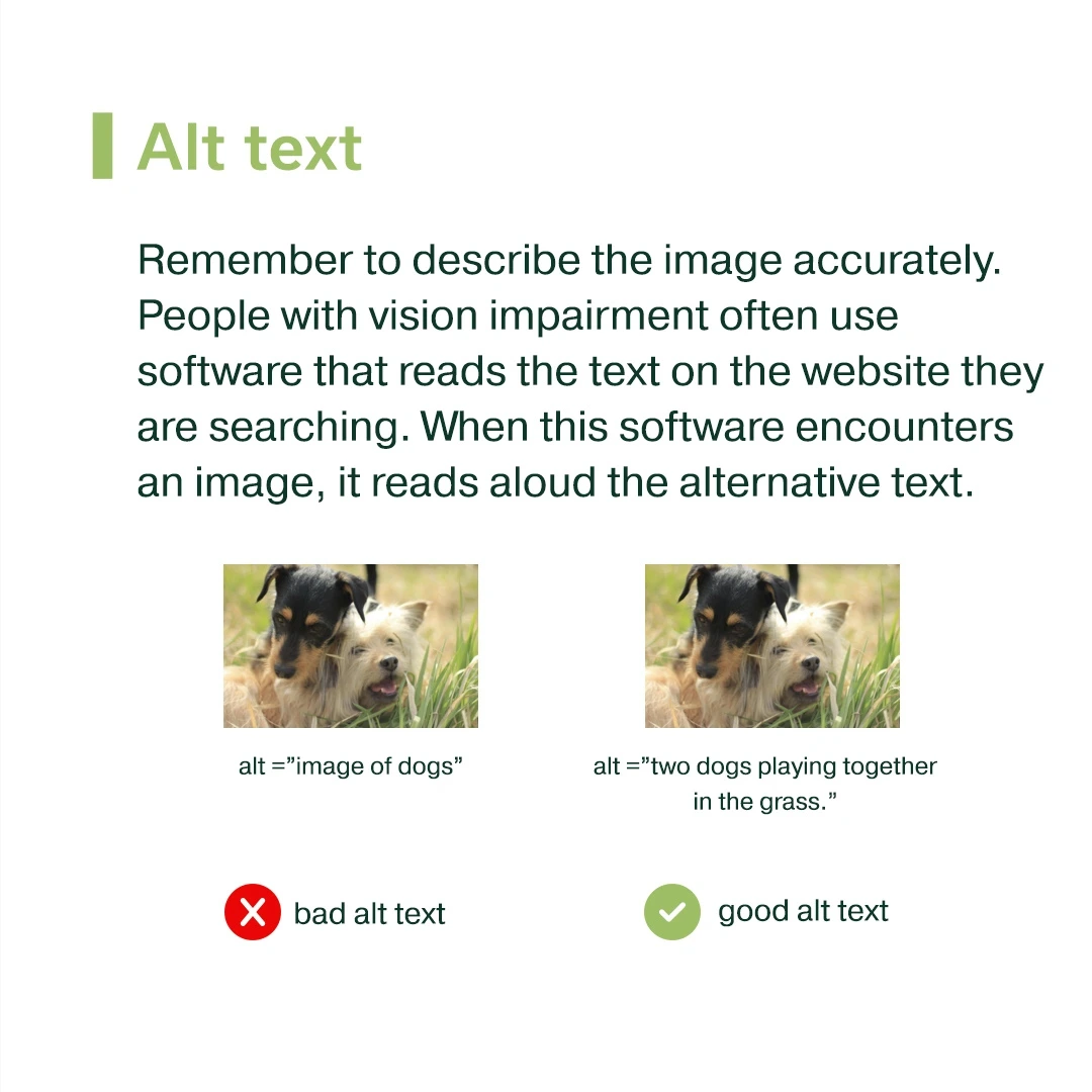 Alt texts