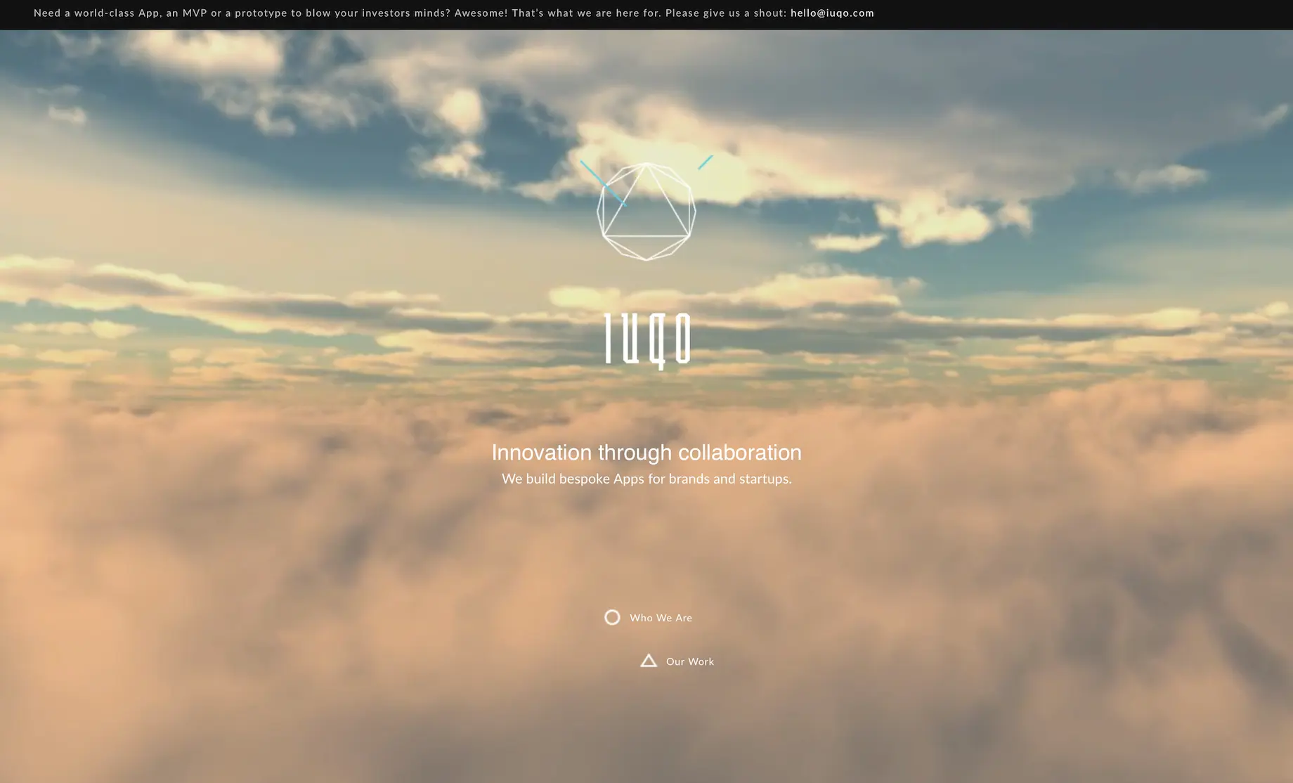 Iuqo landing page