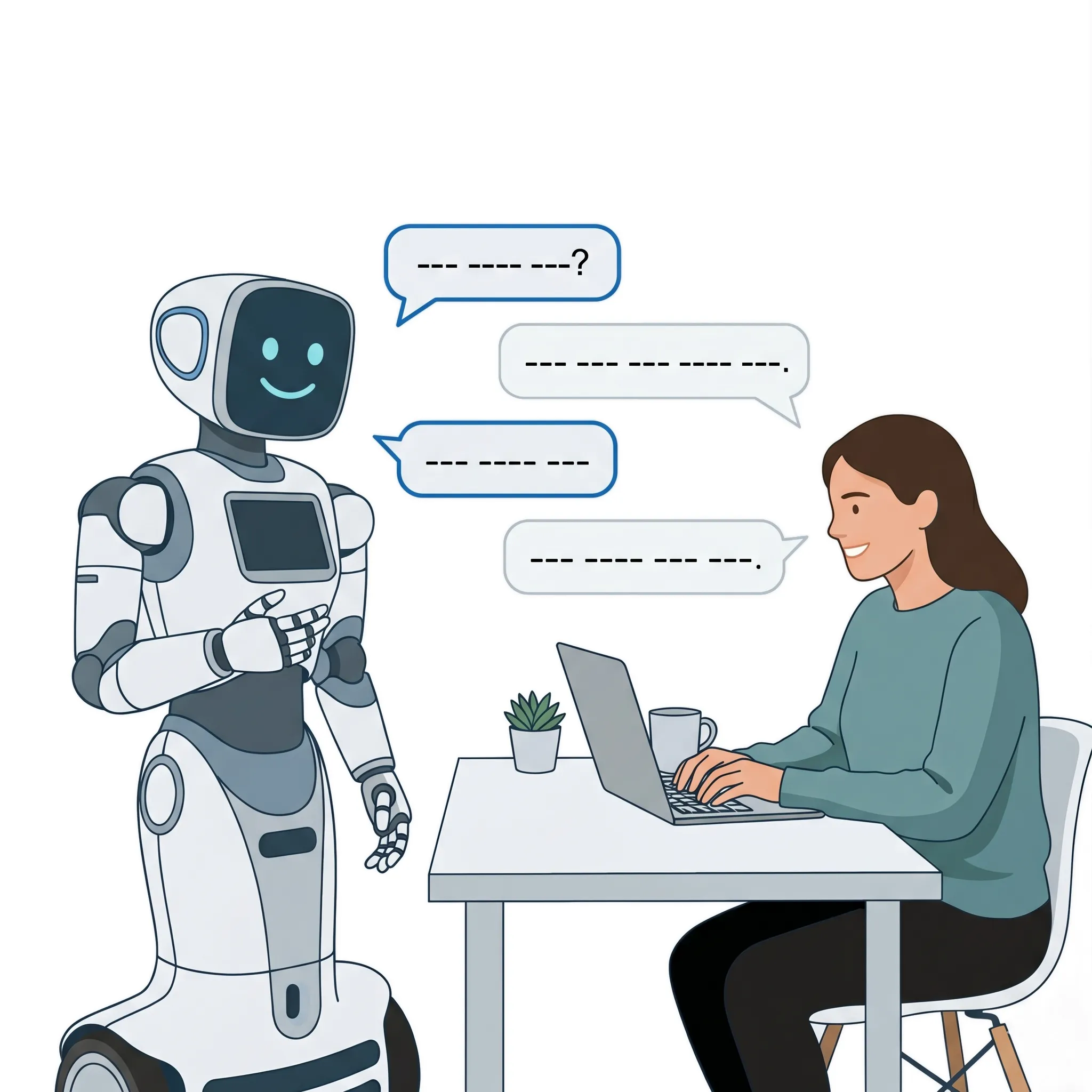 AI agents for supporting customers