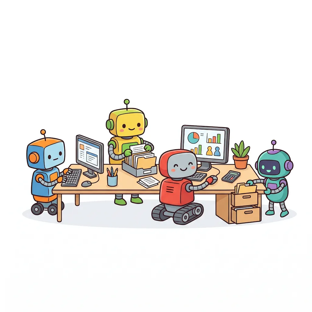 Back-office automation with AI agents