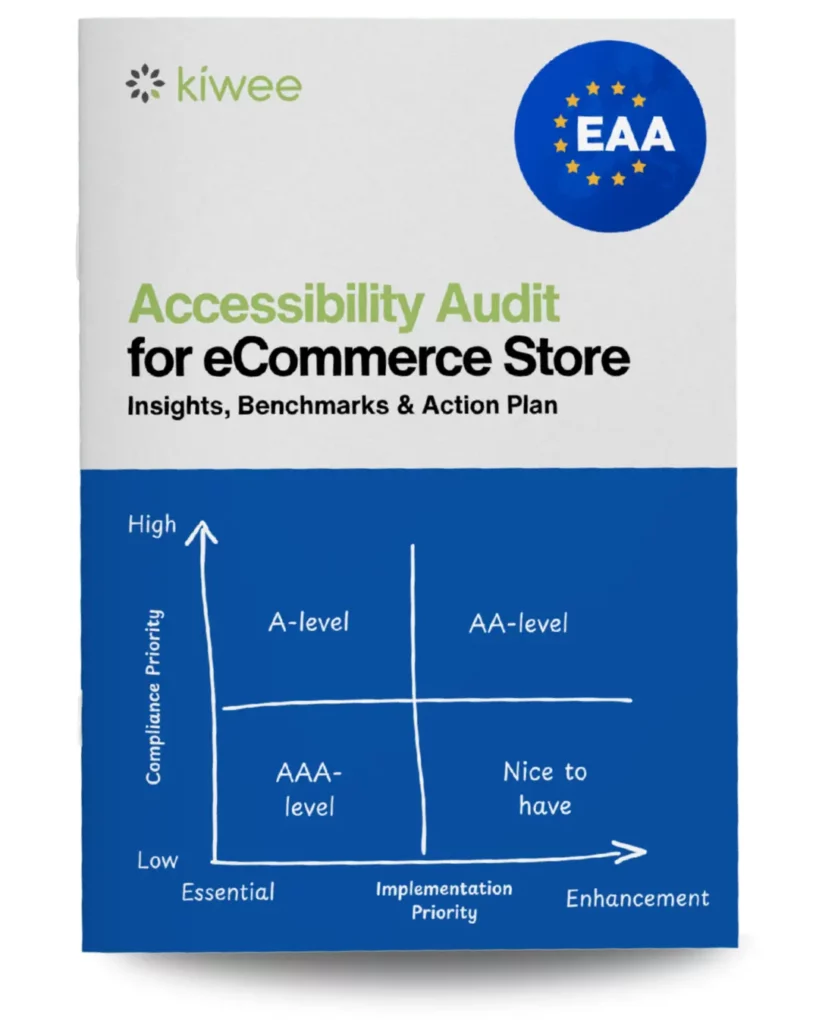 Accessibility Audit booklet