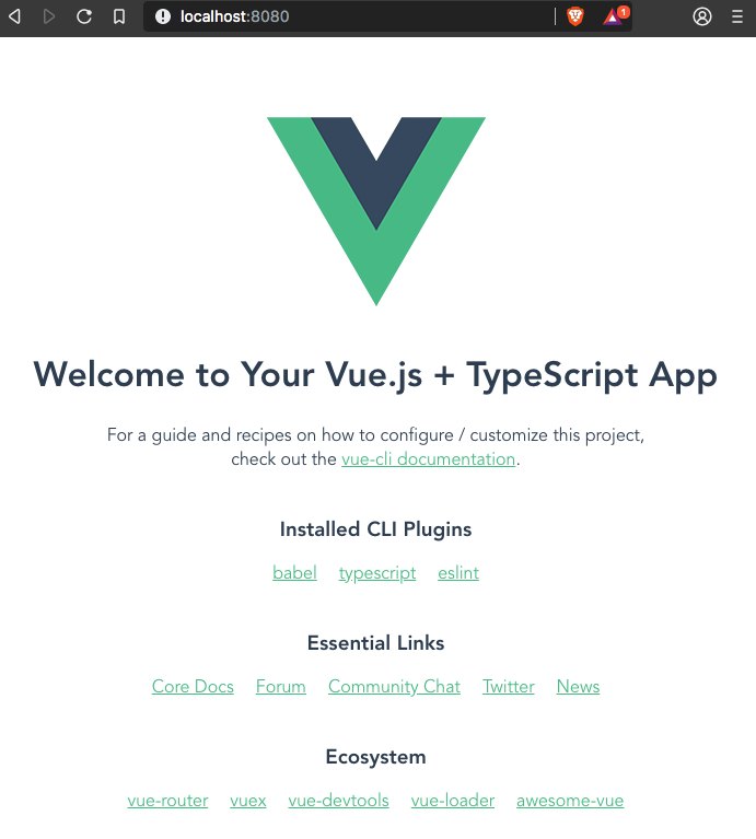 Run and test our brand new VueJs project. Check out the demo page. create a modular app with Webpack.